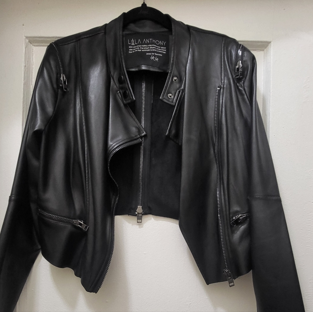 Lala Anthony Black Moto Jacket